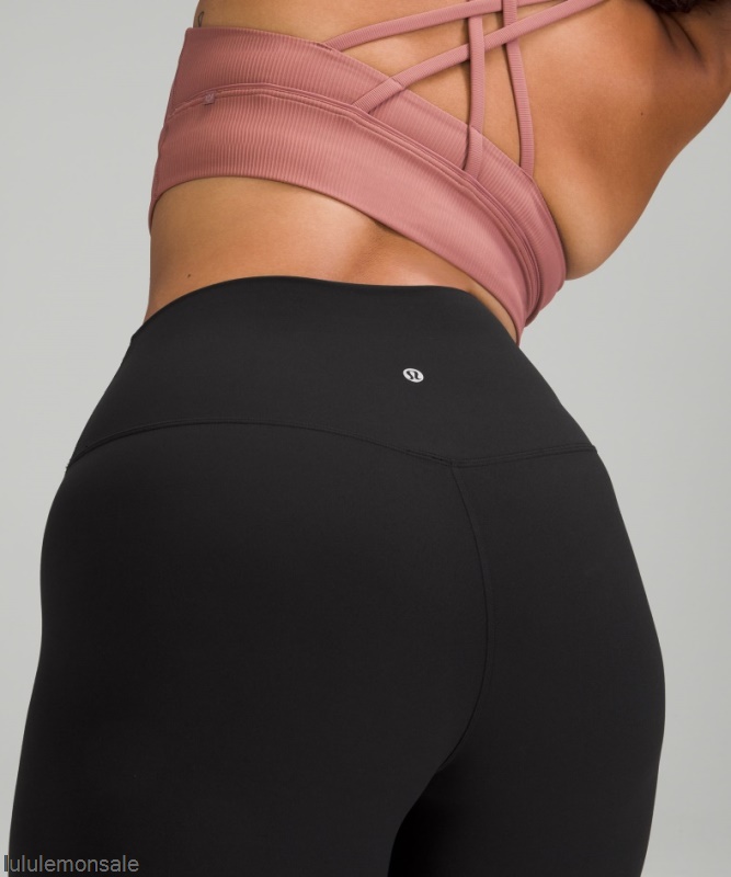 Lululemon Damen DELULU212 | Schwarz Ausrichten Hochhaus Ernte 23